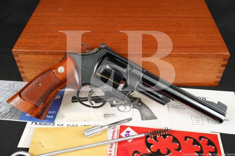 Smith & Wesson S&W Model 25-2 1955 Target .45 ACP 6.5″ DA/SA Revolver ...