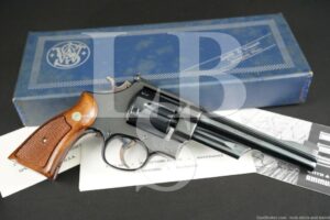 Smith & Wesson S&W Model 27-2 .357 Magnum 6" DA/SA Revolver, MFD 1973 NO CA