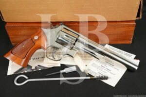 Smith & Wesson S&W Model 29-2 The .44 Magnum 6.5" Nickel Revolver NO CA