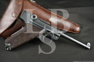 Swiss F+W Bern Luger M06/29 7.65mm 4.75" Toggle Action Semi-Auto Pistol C&R