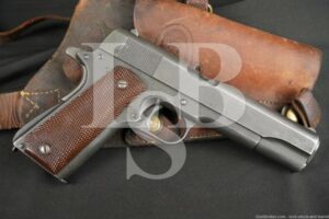 U.S. WWII Remington Rand/Ithaca 1911A1 1911-A1 .45 ACP Semi-Auto Pistol C&R