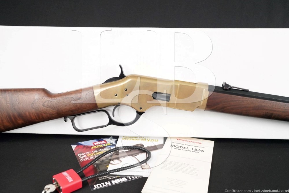 Winchester Miroku Model 1866 .38 Special 24″ Lever Action Rifle 2019 w/ Box