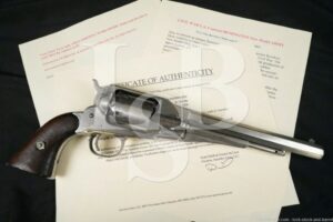 Civil War Remington 1858 New Model Army .44 Cal 8" Revolver MFD Antique