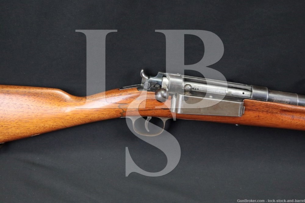 Danish Krag-Jorgensen 1889 Matching 8x58R Bolt Action Rifle 1914 C&R