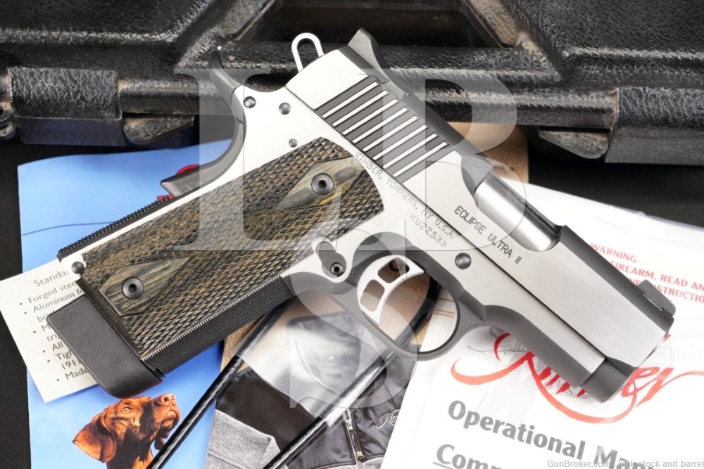 Kimber Model Eclipse Ultra II 2 .45 ACP 3" 1911 1911A1 Semi-Auto Pistol