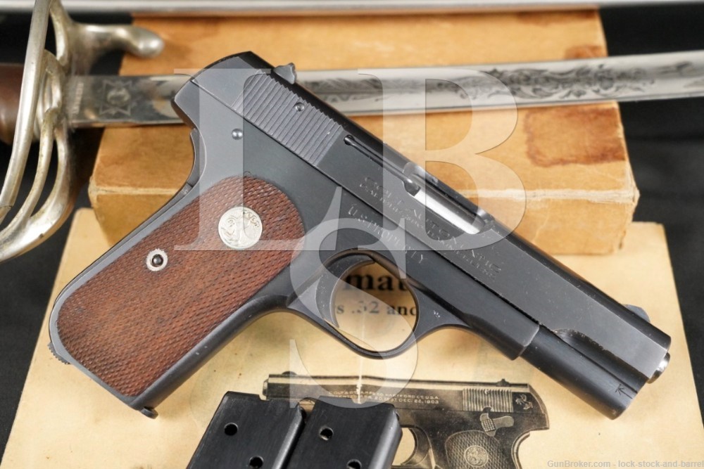 Remi Hueper Chief of Finance Brigadier General Officer's Pistol & Sword C&R