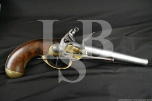 St. Etienne Model 1777 .67 Cal 7.5" Flintlock Muzzleloader Pistol Antique