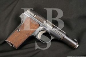 WWII Astra 300 380 ACP Single-Action Semi-Automatic Compact Pistol 1943 C&R