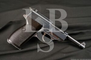 WWII NDSAP German Mauser byf 43 P.38 P-38 P38 9mm Semi-Auto Pistol 1943 C&R