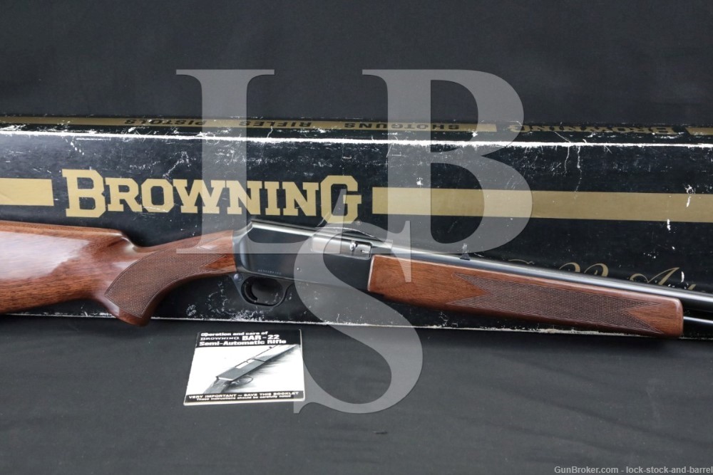 Browning Miroku BAR-22 BAR 22 Automatic Rifle Grade I .22 LR 20″ MFD 1978