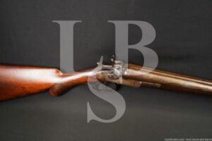 Colt Model 1878 30" 12 GA SXS Hammer Double Barrel Shotgun, 1885 Antique