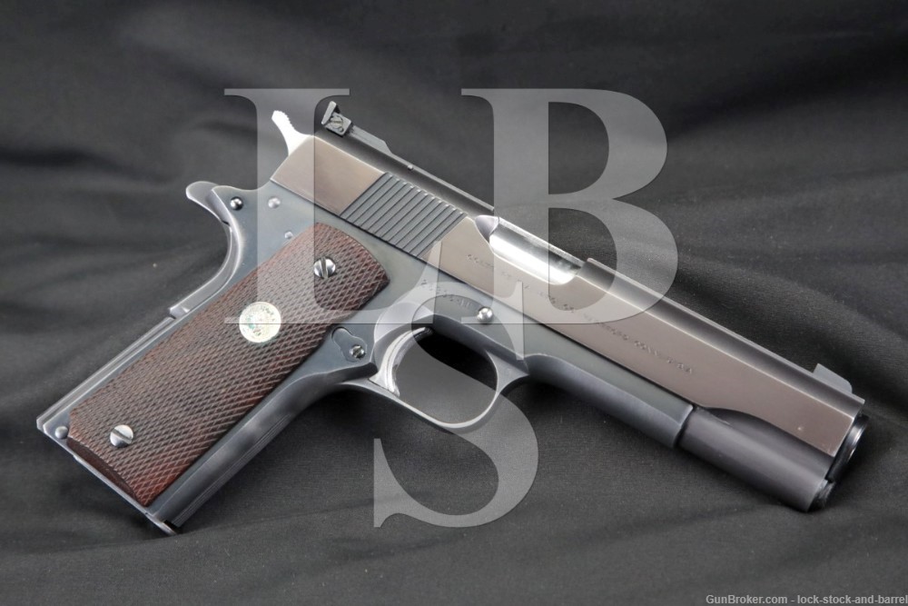 Colt Pre-Gold Cup National Match 1911 .45 ACP Semi-Auto Pistol, 1968 C&R