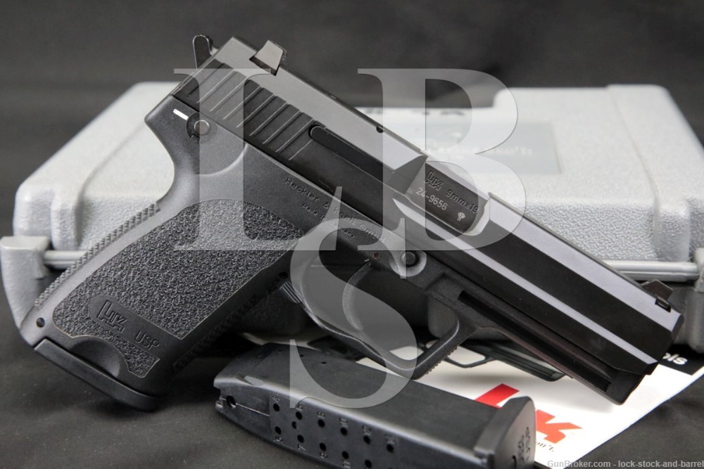 Heckler & Koch H&K Model USP9 USP-9 9x19mm 4.25″ Semi-Automatic Pistol 1994