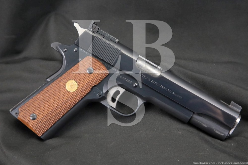 Custom Colt Series ’70 MK IV 1911 .38 Spl. Mid-Range Semi-Auto Pistol