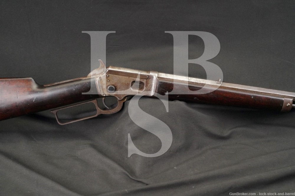 Marlin 1st Year Model 1891 Variation 1 22 S/L/LR Lever Action Rifle Antique