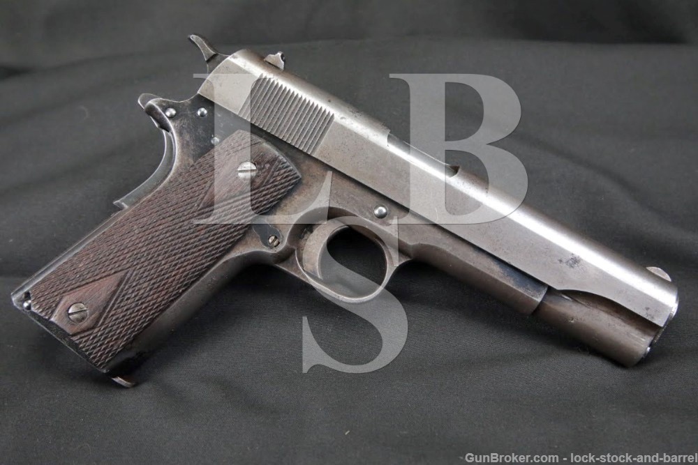 Extremely Rare WWI North American Arms #89 Model 1911 Pistol, 1918 C&R