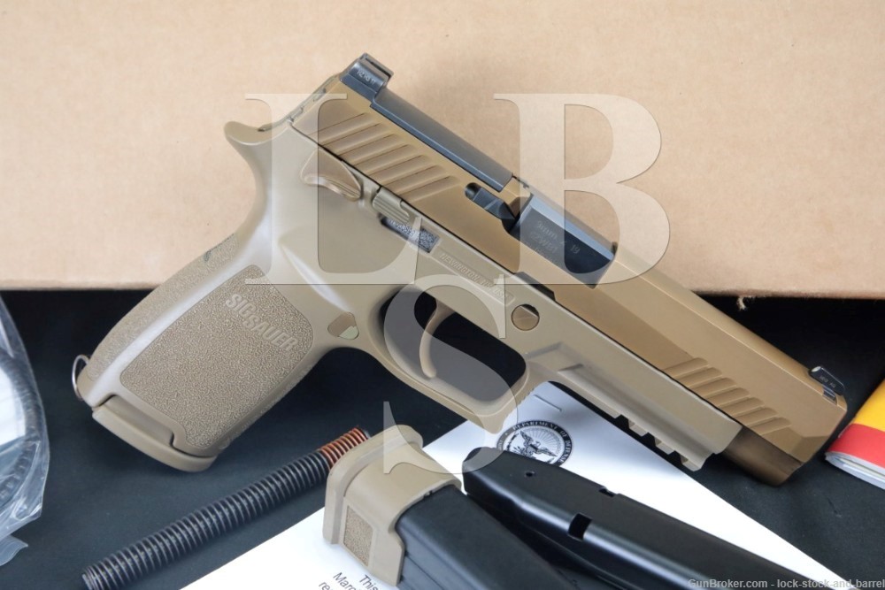 Genuine U.S. Military Sig Sauer M17 M-17 9mm Semi-Automatic Pistol