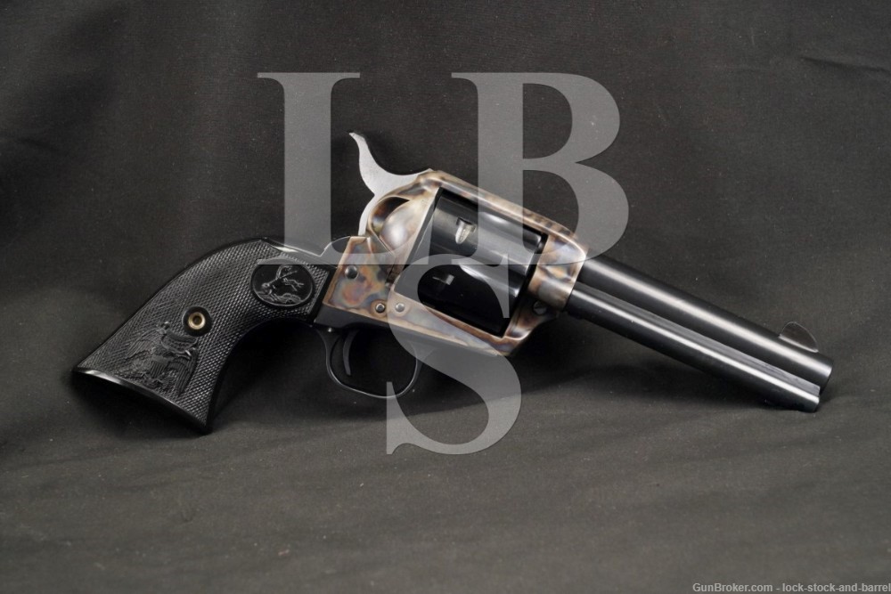 Colt 3rd Gen Single Action Army SAA 4 3/4″ .357 Magnum Revolver & Box, 1978