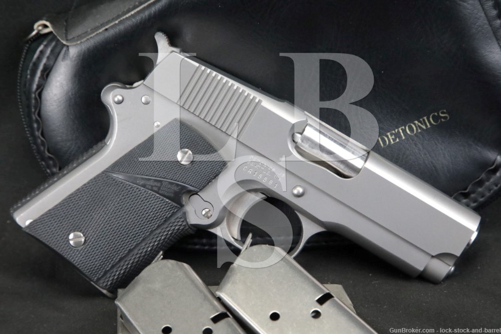 Detonics Combat Master MK VII Mark 7 .45 ACP 3.5″ Semi-Auto Pistol