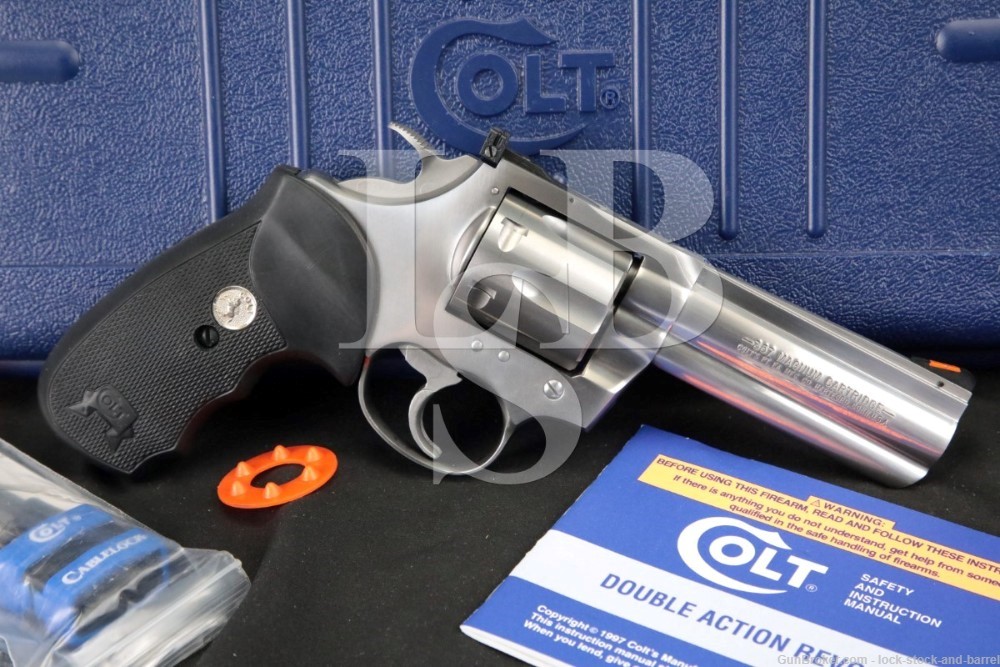 Colt King Cobra AA3040EDT Stainless 357 Magnum Double Action Revolver NO CA