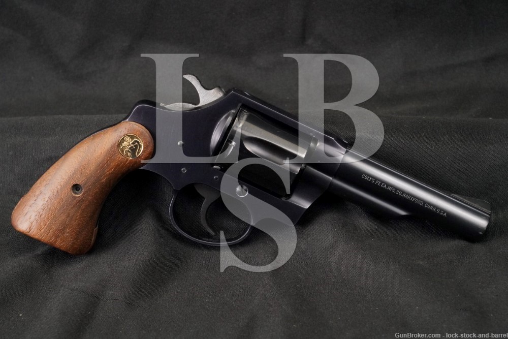 Rare Colt Viper Model 2nd Series 4″ 6-Shot .38 Special Revolver, 1993