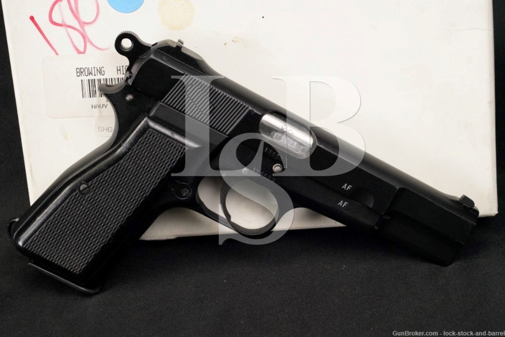 Inglis No. 2 MK. I* Hi-Power 9mm Parabellum Black Semi-Automatic Pistol C&R