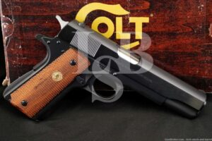 Custom Colt MK IV 01970 Series 70 Government Model 45 ACP 5" Semi-Auto 1982