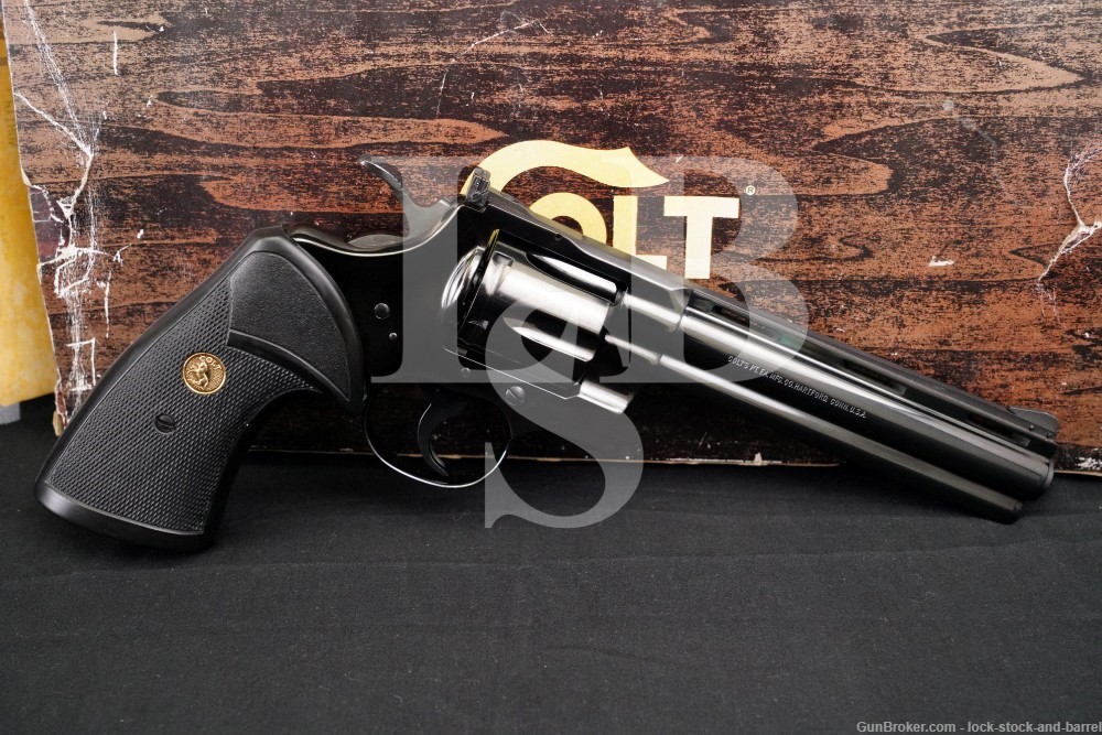 COLT Python I3660 .357 Magnum DA/SA Double Action Blued Revolver 1984