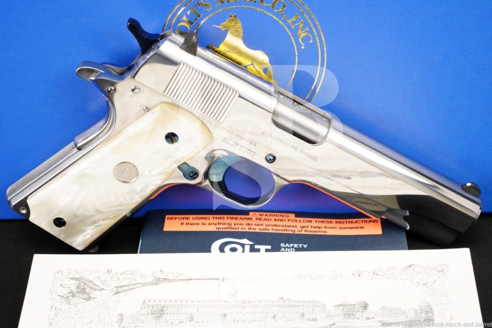 Colt El Jefe Supremo Lew Horton 303/350 .38 Super Govt Model 1911