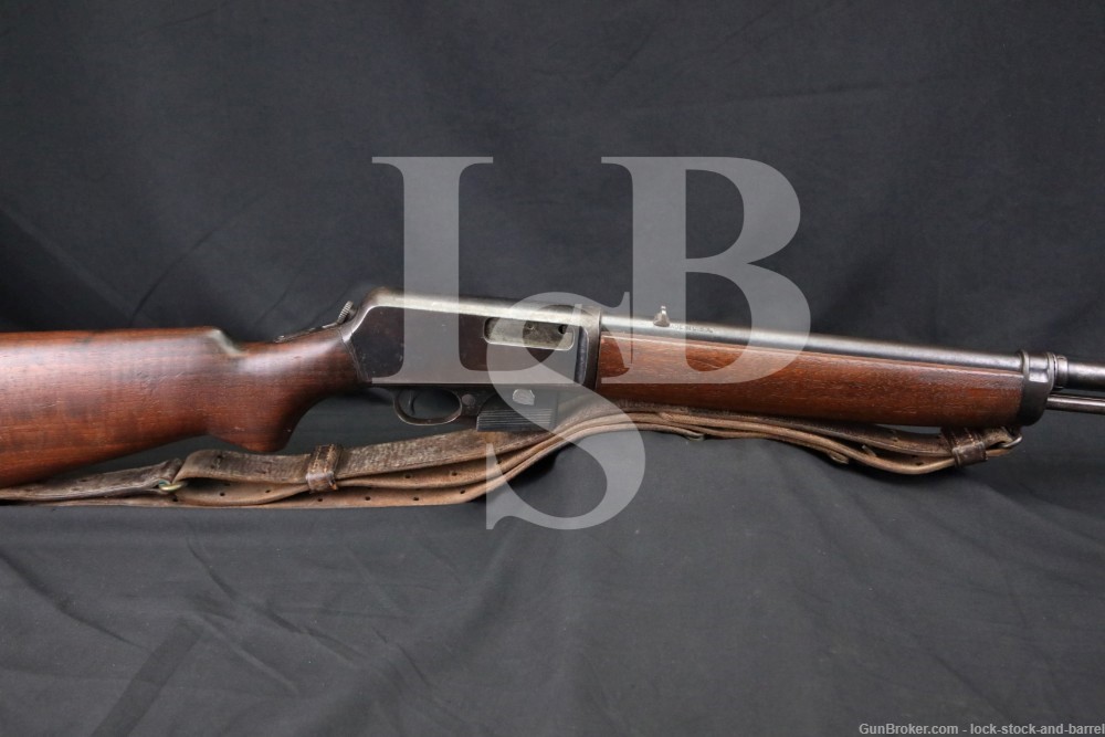 RARE Winchester Model 1907 07 Bayonet Lug Self-Loading Police Rifle ...