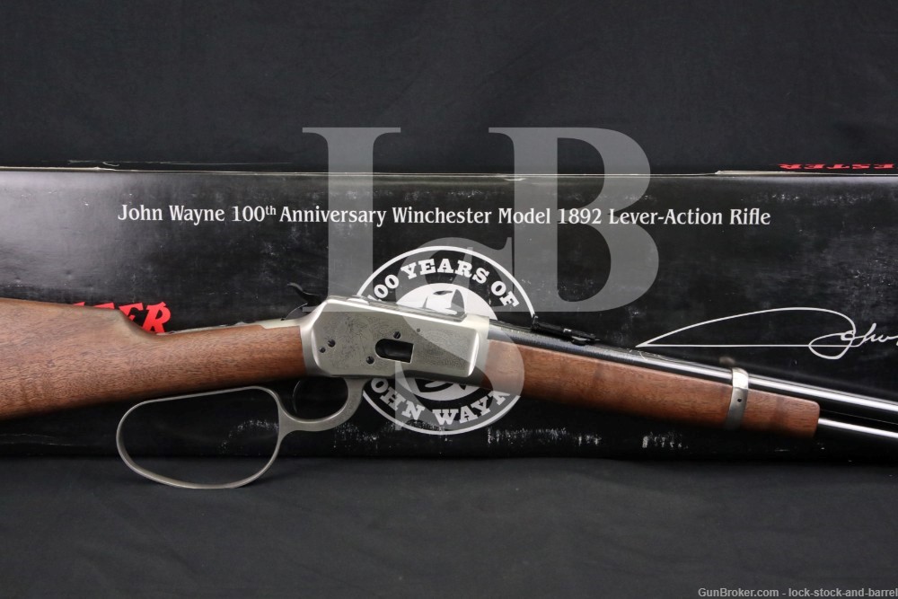 Winchester Model 1892 John Wayne High Grade 18.5″ .44-40 Lever Action Rifle