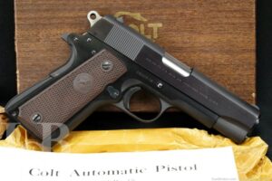 Colt Lightweight Commander Model .38 Super Semi-Auto Pistol & Box, 1968 C&R