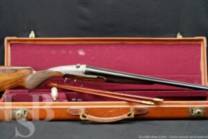 Darne Model V19 28 GA French Sliding Breech SXS Double Shotgun, 1964 C&R