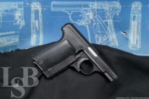 Elbert Searle Savage Prototype Squeeze-Cocker Semi-Auto Pistol & Blueprints