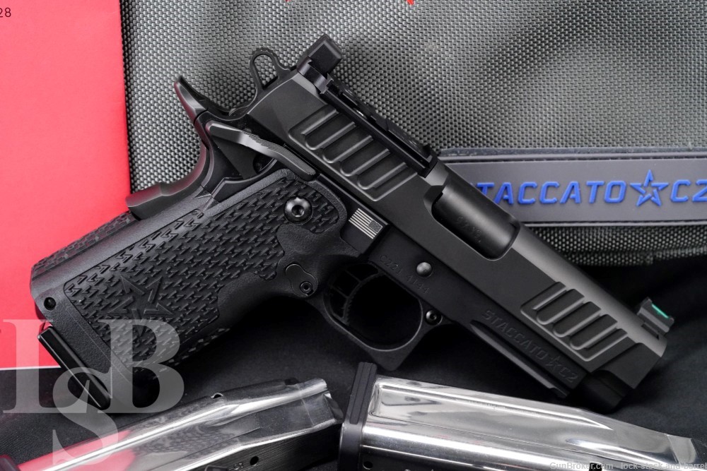 Staccato STI Model C2 DPO 2011 9mm 3.9″ 1911 Optic Ready! Semi-Auto ...