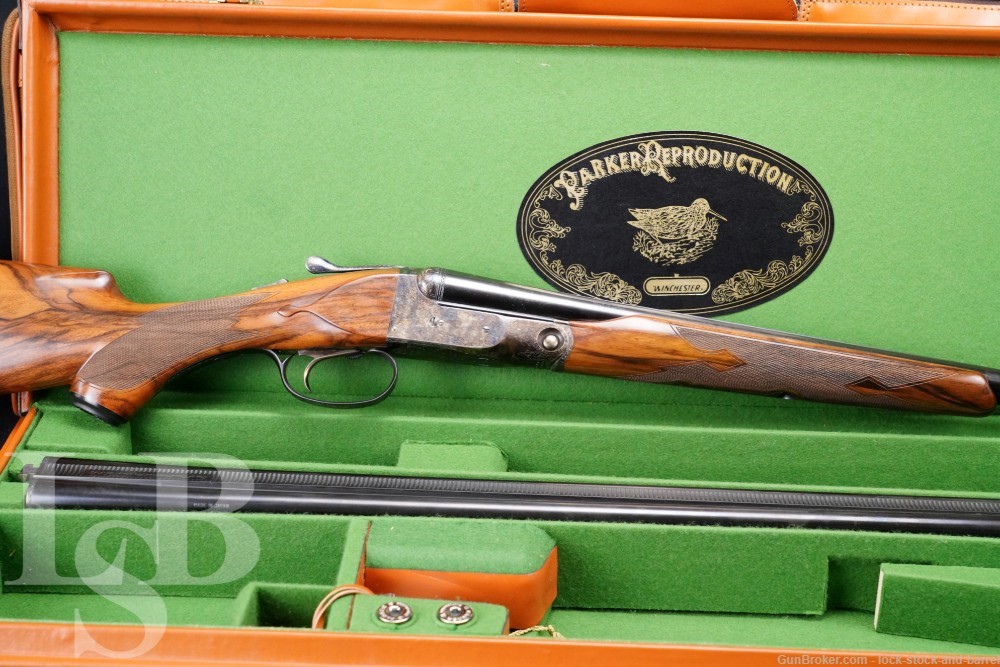 NSFL Limited Winchester Parker Repro DHE Grade 28 GA SXS Double Shotgun