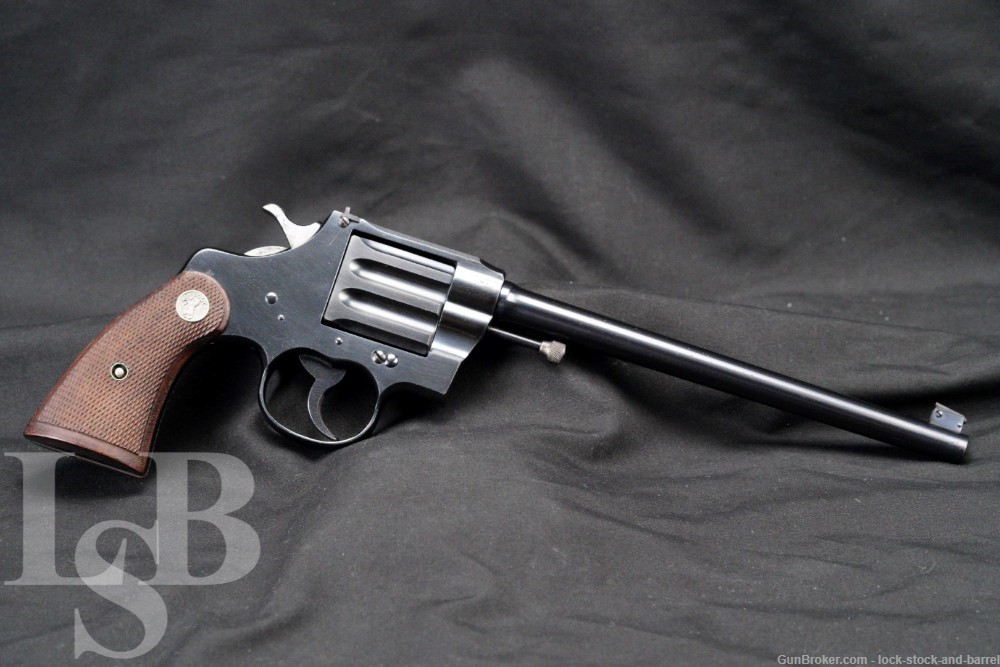 Early Colt Camp Perry Model 10″ .22 LR Single Shot Target Pistol, 1927 C&R