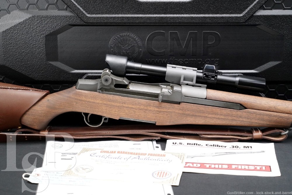 H&R M1 Garand CMP M1D Sniper M84 Scope Criterion Bbl Semi Auto Rifle C&R