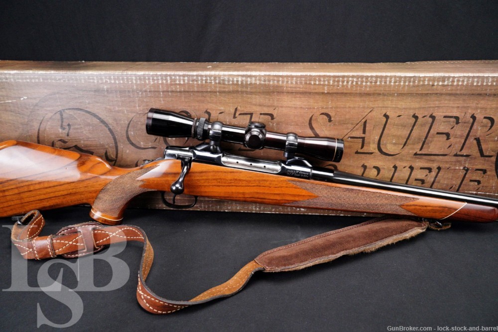 Colt Sauer Sporting Rifle .270 Winchester Box Mag Bolt Action Rifle, 1978