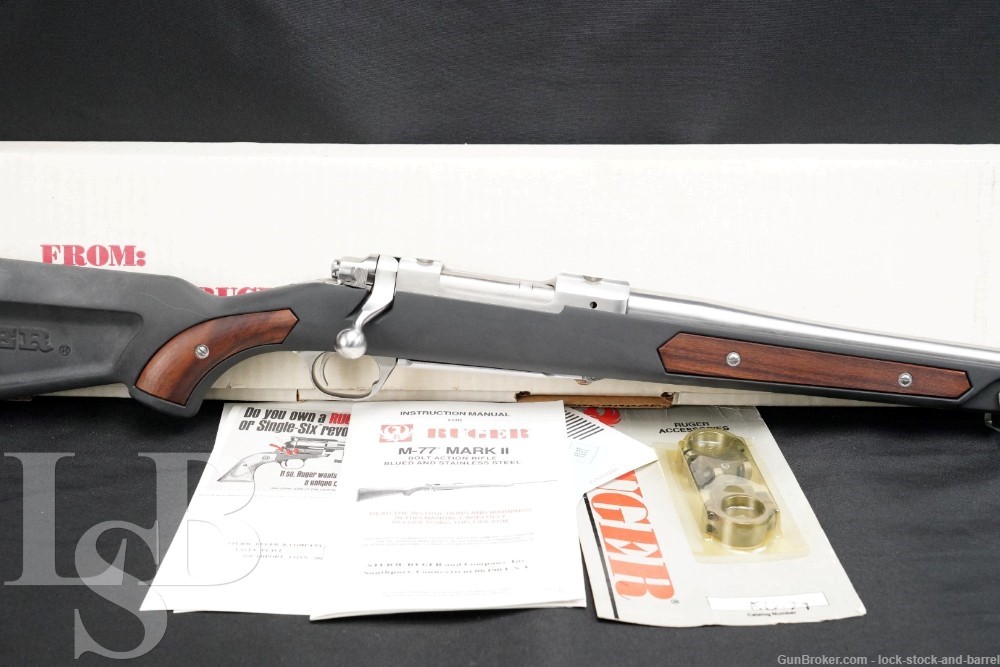 Sturm Ruger M77 Mark II 7.62×39 22” Bolt Action Stainless Steel Rifle 1991