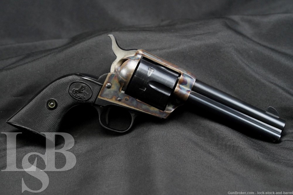 Colt 2nd Gen Single Action Army SAA 4 3/4″ .357 Magnum Revolver, 1960 C&R