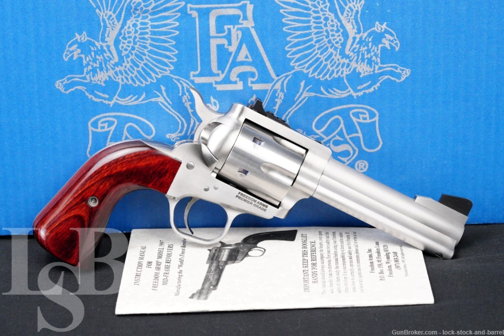 Special Order! Freedom Arms Model 97 Premier Grade .357 Mag 4.25″ Revolver