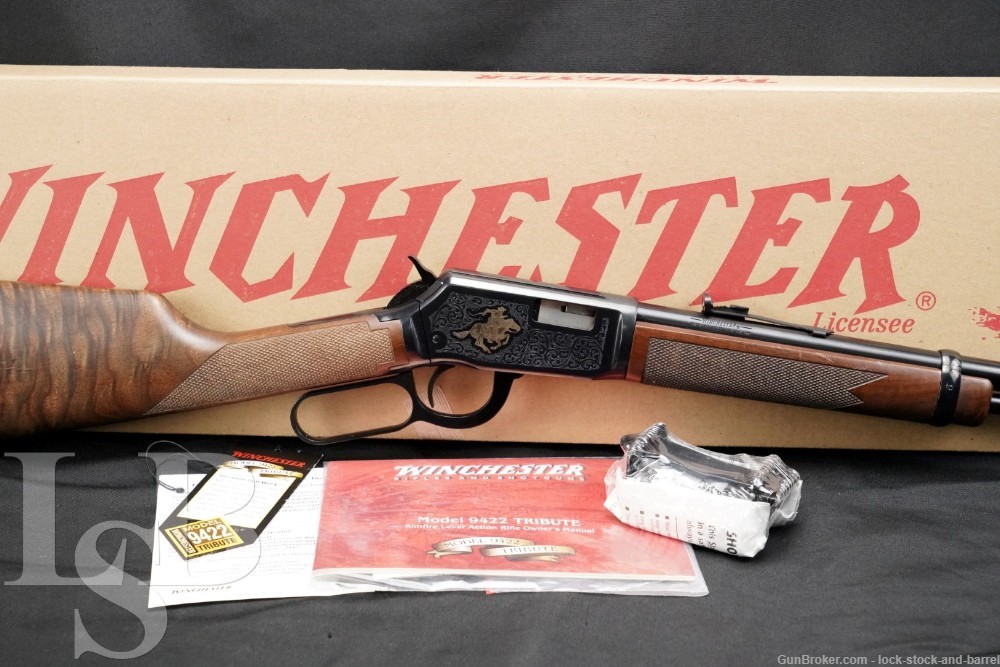 Winchester 9422M Tribute High Grade One of 9422 .22 WMR 20” Lever Rifle