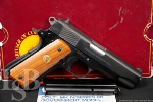 Rare Colt Super Lite Commander .38 Super Semi-Automatic Pistol & Box, 1988