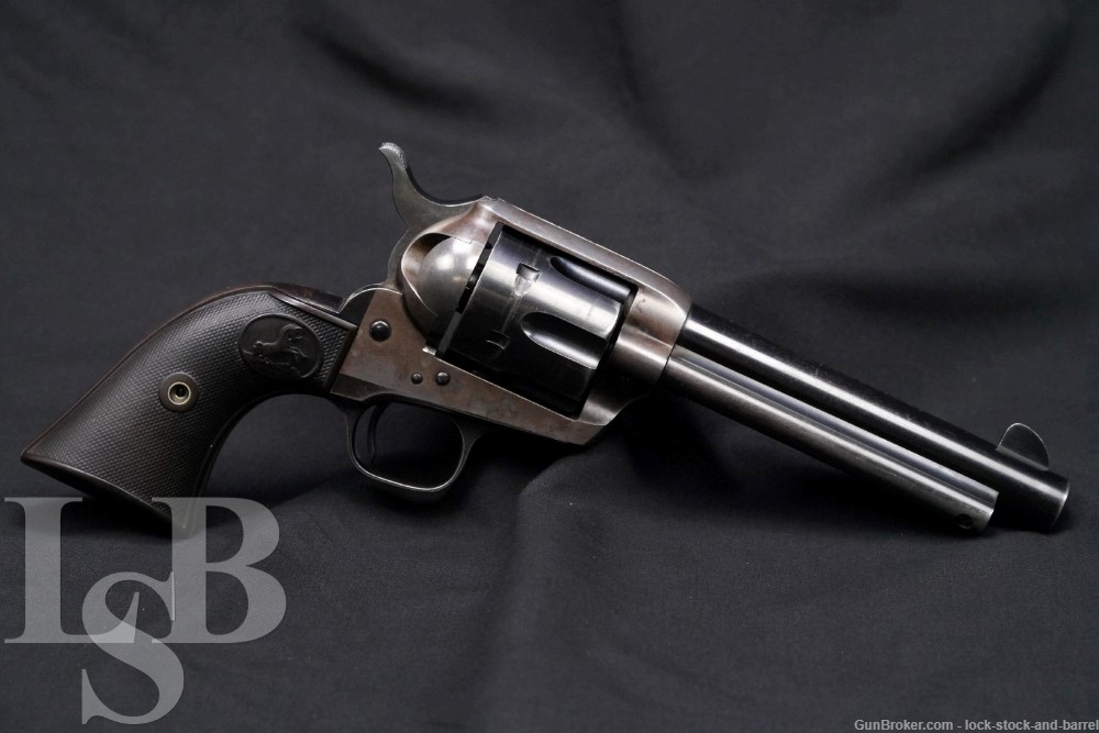 Colt 1st Generation Single Action Army SAA .38-40 WCF Revolver, 1921 C&R