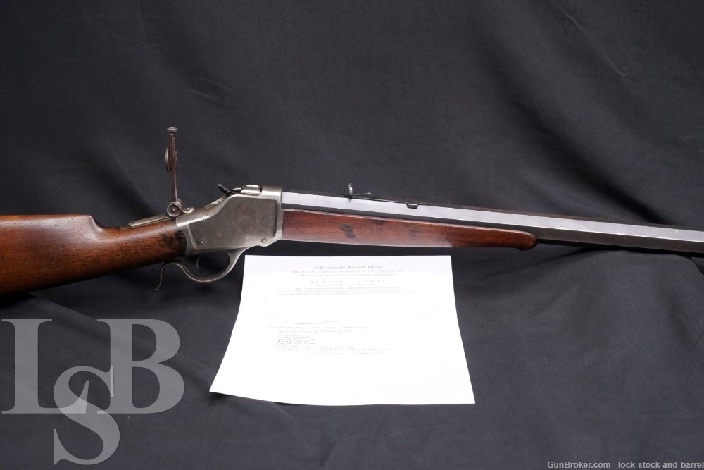 Winchester Model 1885 High Wall 40-90 SS 32″ No 4 Single Shot Rifle Antique