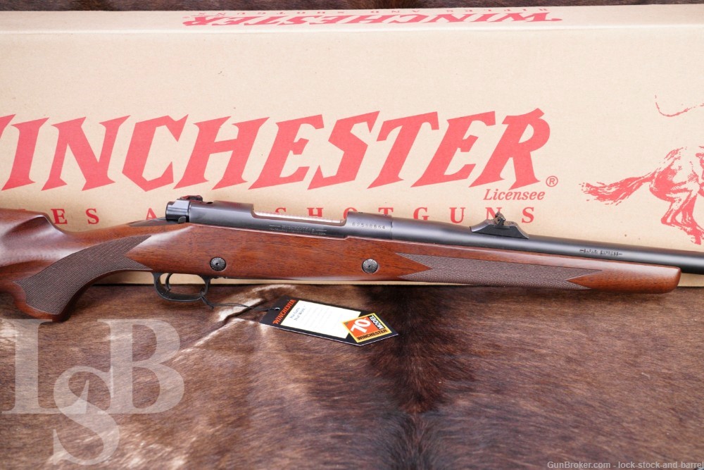 Winchester Model 70 Safari Express .375 H&H 24″ Bolt Action Rifle w/ Box