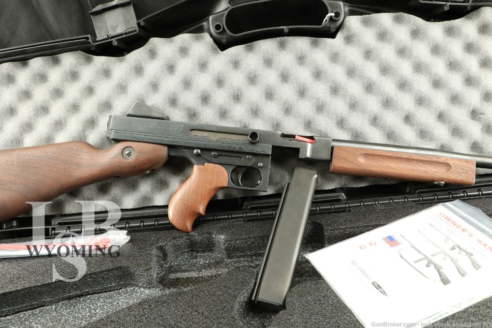 Auto-Ordnance Thompson 1927-A1 M1 Tommy Gun Carbine .45 ACP w/ Case