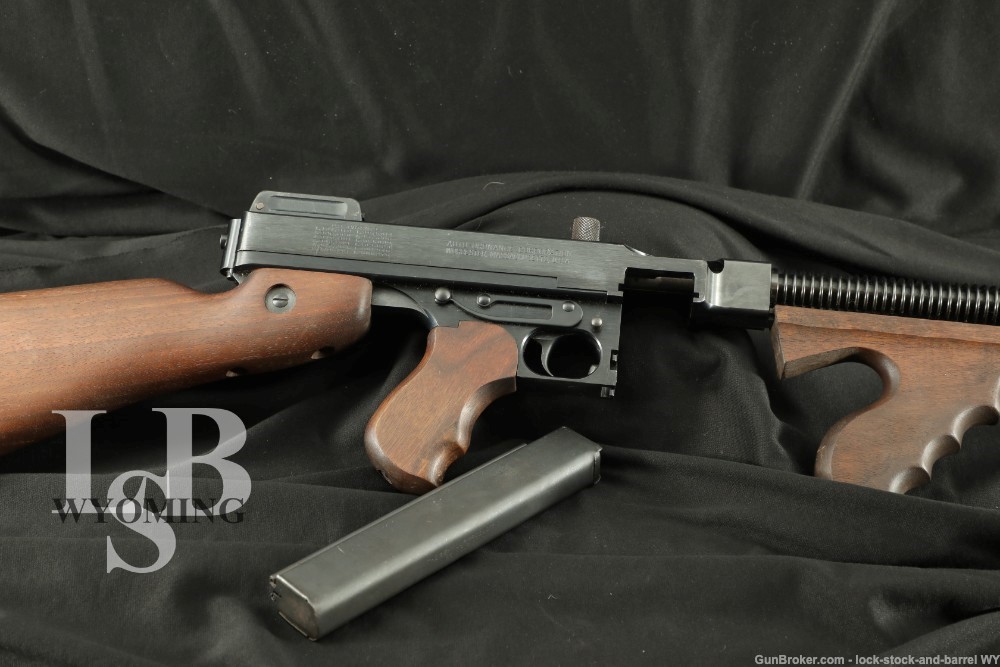 Auto Ordnance Thompson 1927A-1 “Chicago Typewriter” W/ Comp, Drum Cut