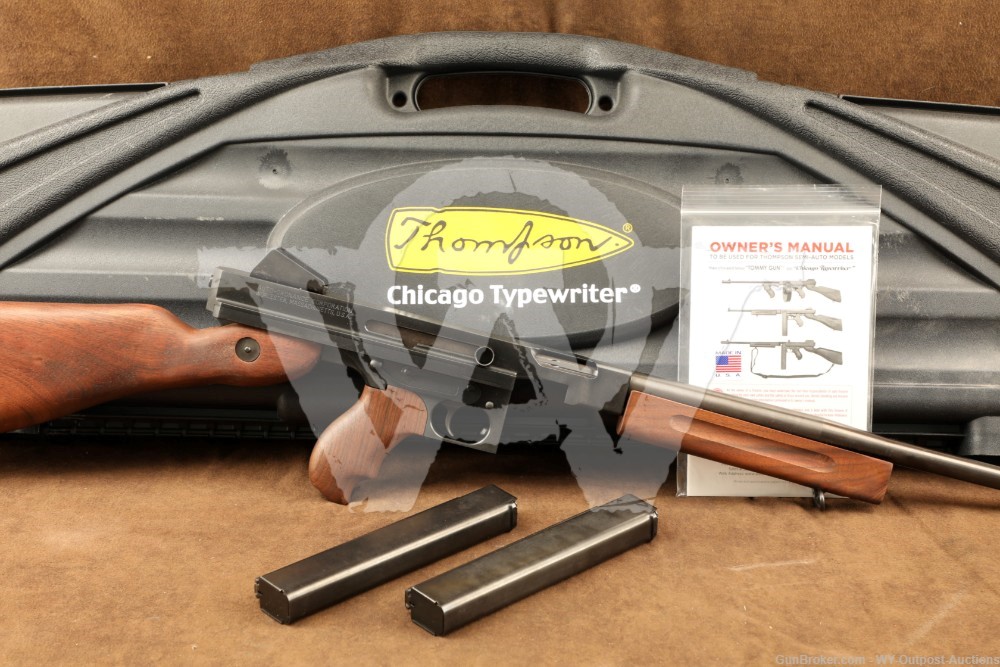 Auto-Ordnance Thompson Tommy Gun M1 .45 ACP Semi-Auto Rifle 16.5” TM1